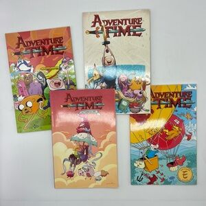ADVENTURE TIME paperbacks - set of 4